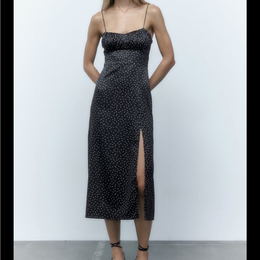 NWT polka dot corset dress